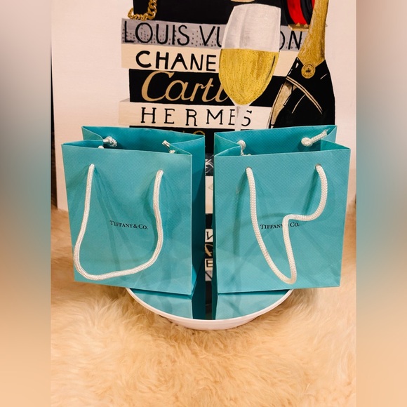 Tiffany & Co. Jewelry Shopping Bag L 6” X 5” W (Listing for 1) - Picture 5 of 7